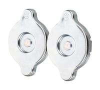 Gogogmee Car Radiator Cap 0.9 Inch 2pcs Cooling Radiator Cap Replacement for Trucks Small Cars Engine Coolant Expansion Tank Cover for Vehicle Maintenance