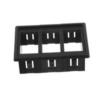 Gogogmee Car Rocker Switch Panel Housing Abs Holder for Automotive and Yacht Dashboard Easy Mount Frame Enhancing Interior Appeal