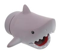 Gogogmee Cartoon Animal Faucet Extender for Babies Shark-Shaped Faucet Guide Extension with Lid for Children's Handwashing Safety