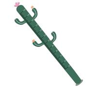 Gogogmee Cartoon Cactus Boys and Girls Height Chart Wall Sticker Green DIY Removable Growth Measurement Decor for Nursery and Children’s Rooms