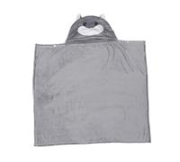 Gogogmee Cartoon Hamster Style Adult Hooded Cloak Animal Style Cape Blanket Soft Machine Washable Without Deformation Cozy Gift for Friends and Family Cute Chic Pajama Wear