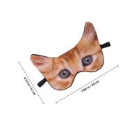 Gogogmee Cartoon Sleeping Eye Mask for Women Cute Animal Design Soft Cloth Sleep Mask with Light Blocking Function Comfortable Eye Cover for Cozy Rest