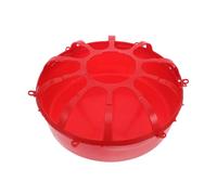 Gogogmee Chicken Feeder - Livestock Feeder Tray Portable for Coop & Cage, Easy to Fill Animal Feeding Tray for Poultry Farming Supplies, 11x5.3in