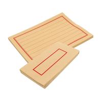 Gogogmee Chinese Style Stationery Paper Envelope Vintage Letter Writing Paper with Red Design for Thank You Notes Poems Greetings Invitations Calligraphy Practice