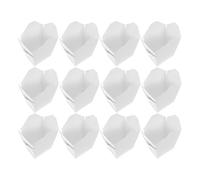 Gogogmee Chinese Takeout Box 50pcs White Take Out Food Boxes with Wire Handle for Fried Rice, Fried Chicken, and French Fries, Versatile Paper and Iron Material Containers to Keep Food