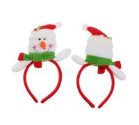 Gogogmee Christmas Snowman Headband for Cartoon 3D Hair Band Hair Hoop Festive Holiday Headwear for Boys and