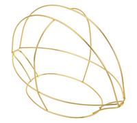 Gogogmee Classical Chinese Cap Bone Metal Frame Retro Hat Holder for DIY Ancient Official Hat Simple Iron Art Diamond Shape Cap Rack for Stage Props