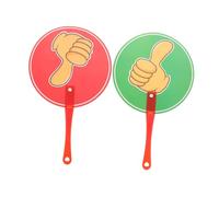 Gogogmee Classroom Voting Paddles for Teachers with True False Signs Handheld Student Answer Paddles for Interactive Learning Immediate Feedback and Engagement Tools for School Events