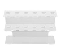 Gogogmee Clear Acrylic Lash Tweezer Holder Stand Compact Makeup Tools Organizer for Beauty Workstation Storage Transparent Space-Saving Rack for Eyelash Extension Accessories