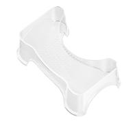Gogogmee Clear Pet Toilet Foot Rest Stool Raised Non-Slip Bathroom Step for Potty Training Aid for Comfortable Squatting and Height Enhancement in Homes and Schools