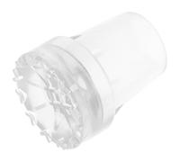 Gogogmee Clear Rubber Cane Tip Replacement Thickened Non-Slip Walking Stick End for Crutches Anti-Slip Grip Heavy Duty Transparent Cane Foot Pad Safety Stability