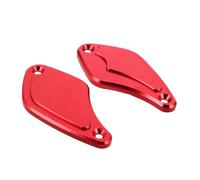 Gogogmee Cnc Motorcycle Rear Brake Oil Cup Cover Airtight Hydraulic Reservoir Lid for Enhanced Heat Management and Leak Prevention Compatible with Motorcycles and Electric Vehicles Red