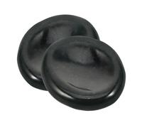 Gogogmee Cold Stones for Facial Massage Eye Mask 2Pcs Portable Flat Jade Stone Cool Therapy for Spa Relaxation and Eye Fatigue Relief Beauty Care Tools