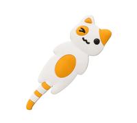 Gogogmee Colorful Cat Magnetic Hook for Fridge Multi-Purpose Orange Magnetic Hook with Strong Suction for Hanging Small Items Creative Animal Decor for Home and Easy to Remove Household