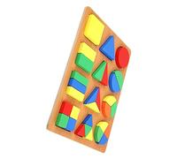 Gogogmee Colorful Wooden Tangram Blocks Educational Geometry Puzzle for Early Learning DIY Creativity Development Gift