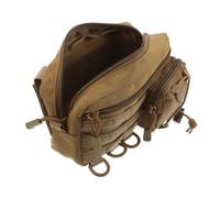 Gogogmee Compact Portable Medical Pouch Emergency Storage Bag for Outdoor Camping Hiking Travel Car Boat with Modular Compartments Quick Access Organizer