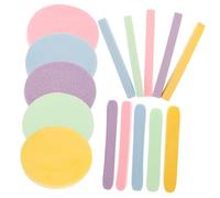 Gogogmee Compressed Facial Sponges 60pcs Mixed Colors Soft Face Cleaning Puff for Makeup Removal and Deep Cleansing Suitable for Estheticians and Daily Skincare