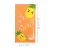 Gogogmee Cooling Gel Sheets 40Pcs Hydrophilic Polymer Cooling Patches for Fever Relief and Muscle Ache, Suitable for Adults and Students