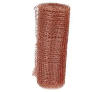 Gogogmee Copper Wire Mesh Roll Hole Filler Weep Hole Covers for Garden Plant Pest Protection Rodent Slug Deterrent Easy Install Copper Mesh Barrier