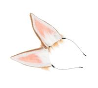 Gogogmee Cosplay Bunny Ears Hairband Lightweight Smooth Surface Party Headwear for Creative Animal Costume Accessory Charming Photo Prop for