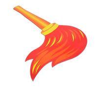 Gogogmee Cosplay Torch Prop Small Felt Paperboard Realistic Flame for Sports Competitions Kindergarten Party Favors Outdoor Camping Bonfire Halloween Decoration