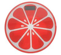Gogogmee Creative Cartoon Watermelon Digital Weight Scale Tempered Mini Portable Balance for Accurate Body Weight Tracking Summer Fruit Design Compact and Easy to Store