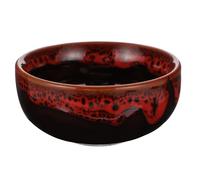 Gogogmee Creative Ceramic Ink Bowl for Calligraphy and Painting Small Water Dish with Artistic Fish Design Multifunctional Ink Container for Chinese Brush Art and Home Decor