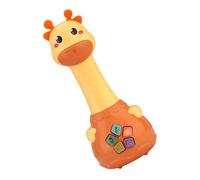 Gogogmee Creative Microphone with Recording and Playback Handheld Musical Singing Plaything for Boys and Early Education Sound to Develop Language and Expression Skills Random Color