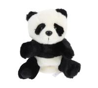 Gogogmee Creative Panda Hand Puppet Soft Plush for Early Education Role Play with Moving Mouth for Family Kindergarten and Party Use