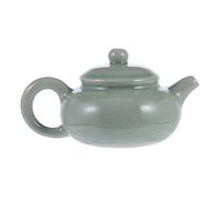 Gogogmee Creative Teapot-Shaped Ceramic Ink Water Dropper for Calligraphy and Painting Ergonomic Water Container for Home Stationery Chinese Art Supply with Decorative Oriental Design