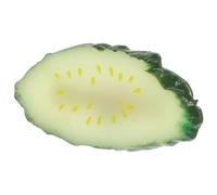 Gogogmee Cucumber Slice Hair Clip 30x64mm Fake Food Hair Barrette Novelty Vegetable for Students School