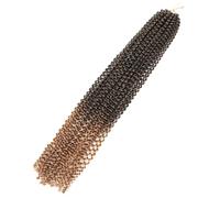 Gogogmee Curly Dreadlock Extensions 24-inch Synthetic Hair for Men Women Unisex Hip-Hop Style Dreadlocks Wig Fashionable Hairpiece for Festivals and Parties