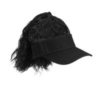 Gogogmee Curly High Ponytail Baseball Cap Wig for Women Lightweight Breathable Synthetic Hair Extension with Natural Look Reusable Multifunctional Hat for Daily Wear Parties Outdoor