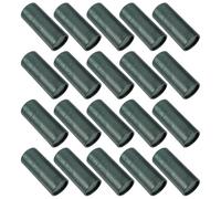 Gogogmee Cylinder Tea Box Paper Packaging 20Pcs 30Ml Kraft Essential Oil Bottle Holder for Christmas Party Storage, Green, 10.7X4.3X4.3Cm