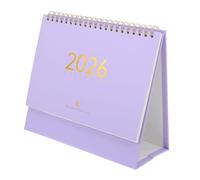 Gogogmee Desk Calendar Compact Daily Planner Creative Desktop Organizer for Workspace Habit Tracker Memo Tabletop Ornament Stylish Paper Block Calendar for Office