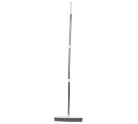 Gogogmee Detachable Multi Use Floor Squeegee Mop with Adjustable Section Stainless Steel Handle Wide Tpr Hair Remover for Floors Windows Pet Hair and Household Cleaning