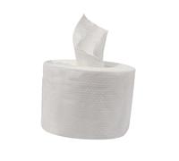 Gogogmee Disposable Thickened Pearl Stripe Cotton Face Towel Soft Absorbent Facial Cotton Tissue for Cleansing Makeup Removal Travel Home Hotel Use Dual Wet and Dry Function