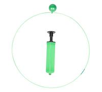 Gogogmee Diving Ring for Green Underwater Training Ring with Balloon Pump Fun Pool Accessory for Breath Holding Practice and Swimming Skills Development