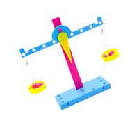 Gogogmee DIY Balance Scale Lever Educational for Science Experiments Stem Learning Kit for Weight Balance and Analytical Skill Development Classroom and Home Activity