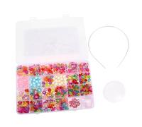 Gogogmee DIY Beaded Set with Acrylic Beads Educational Craft Kit for Creativity and Logical Thinking Development