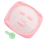 Gogogmee Diy Face Mask Molds and Plates Set 2pcs with Measuring Spoon Facial Mask Making Tray for Women Skincare Beauty Tools