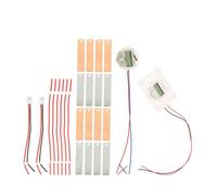Gogogmee DIY Fruit Battery Experiment Kit for Students Zinc-copper Potato Clock Science Educational with Electronic Watch Science Learning Circuit Building Energy Transformation