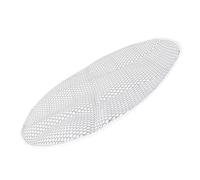 Gogogmee DIY Latch Hook Canvas Rug Making Mesh Fabric 28x28cm Round Carpet Embroidery Sheet for Tapestry Crafting and Cushion Needlepoint Projects