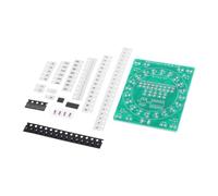 Gogogmee DIY Soldering Practice Board Kit for Beginners Micro Smd Welding Circuit Training with LED Lamp Components Plastic Pcb for Electronic Engineering and Skill Improvement