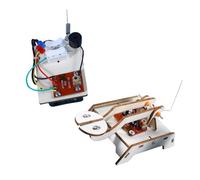 Gogogmee DIY Telegraph Science Experiment Kit for Educational Stem Craft Project Enhancing Practical Skills and Problem-solving Abilities with Complete Assembly Materials