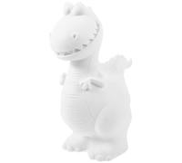 Gogogmee DIY Unpainted Dinosaur Craft Simulated Dinosaur Ornament for Creative Coloring Vinyl Decoration for Adults for Unique Home Decor DIY Projects