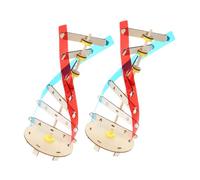 Gogogmee Dna Model Kit Double Helix Structure Educational Science Learning for Biology Classroom Stem Projects with Easy Assembly and Detailed Instructions for School and Home Use