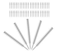 Gogogmee Double-Headed Invisible Skirting Board Nails 100Pcs Single Thread Seamless Baseboard Installation Nails with 5 Sleeve Tools Non-Marking Trim and Acoustic Panel Fastening for Home