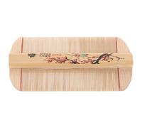 Gogogmee Double Sided Bamboo Comb with Ultra Dense Teeth for Thick Hair and Pets Handmade Precision Dandruff and Nit Removal Scalp Brush for Dog Cat Beard and Hair Care