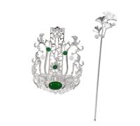 Gogogmee Dragon and Phoenix Hair Crown Han Style Ancient Crown Wedding Etiquette Hairpin for Men's Hanfu Hair Accessories